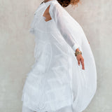 Loom Silk chiffon cardigan